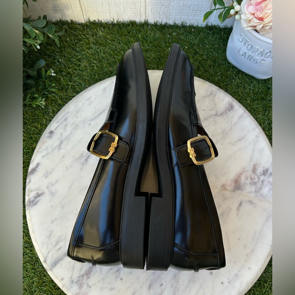 Sam Edelman
Elaina T-Strap Buckle Loafer Black Leather women Sz 8.5 gently used - Picture 12 of 16